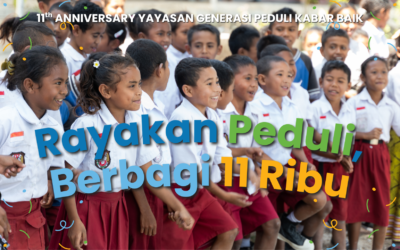 Merayakan 11 Tahun Yayasan Generasi Peduli Kabar Baik Bersama 8 Influencer Indonesia